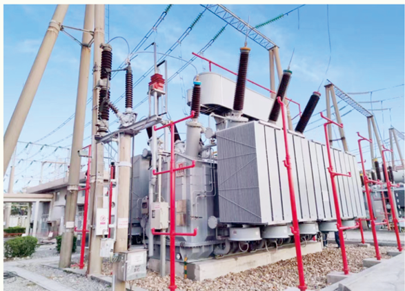 中国南方電力網220kV天然エステル変圧器.png