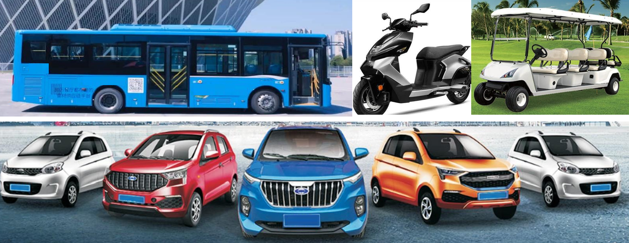 各種電動車（BEV、PHV、小型2輪など）向け電池